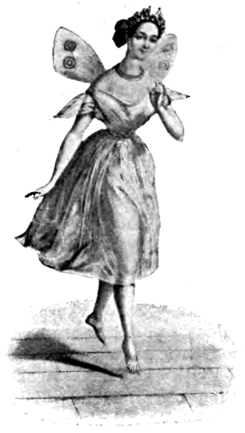Marie Taglioni als La Sylphide
